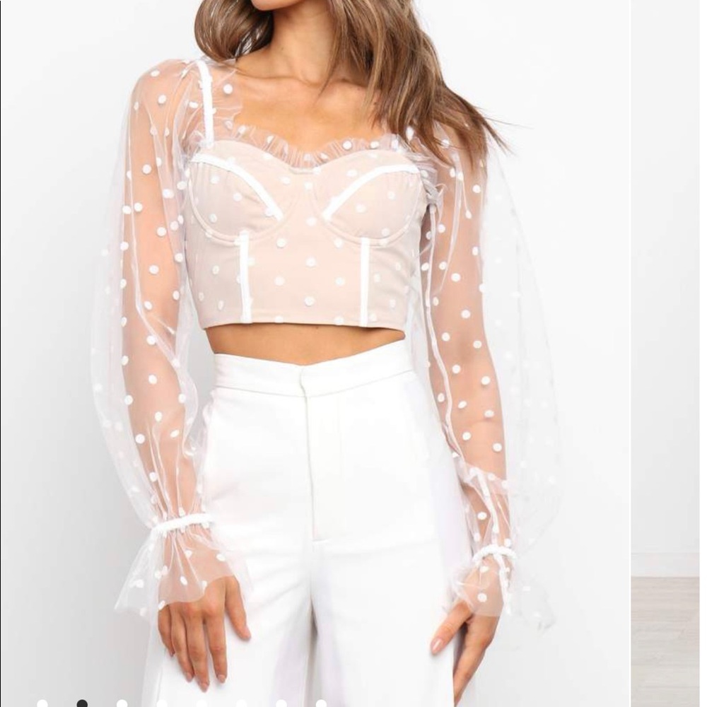 Petal and Pup Crop Top